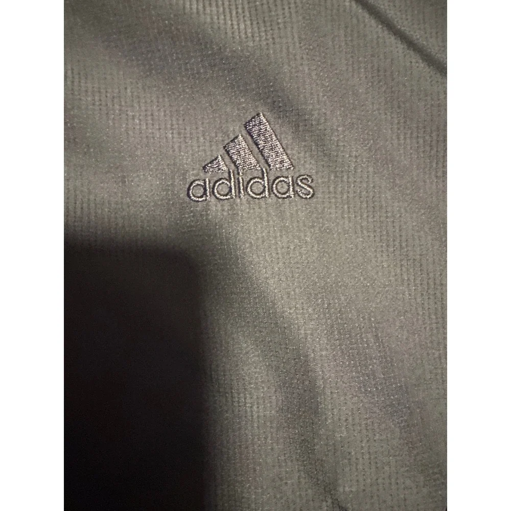 Adidas Atlanta Hawks Member Pullover Jacket Men's Gray Track Zip Top L